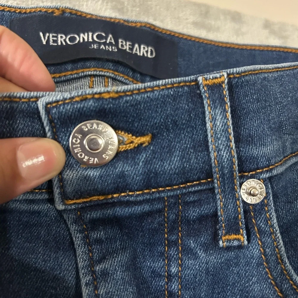 Veronica beard Carson ankle flare high rise jeans - Picture 8 of 14